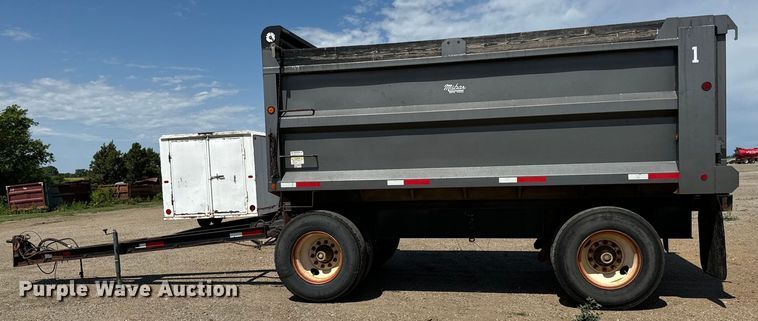 image for item NL9845 2010 Martin end dump pup trailer