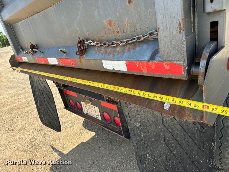 image for item NL9845 2010 Martin end dump pup trailer