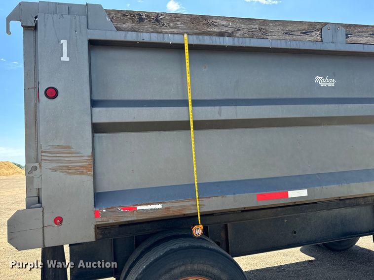 image for item NL9845 2010 Martin end dump pup trailer