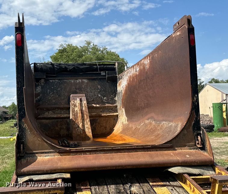 image for item NL9866 Ox Bodies 16FT 21YD dump bed