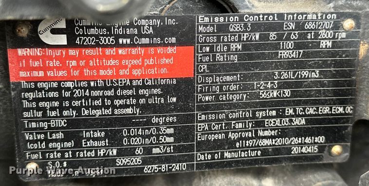 image for item NR9921 2014 JLG 6036 telehandler