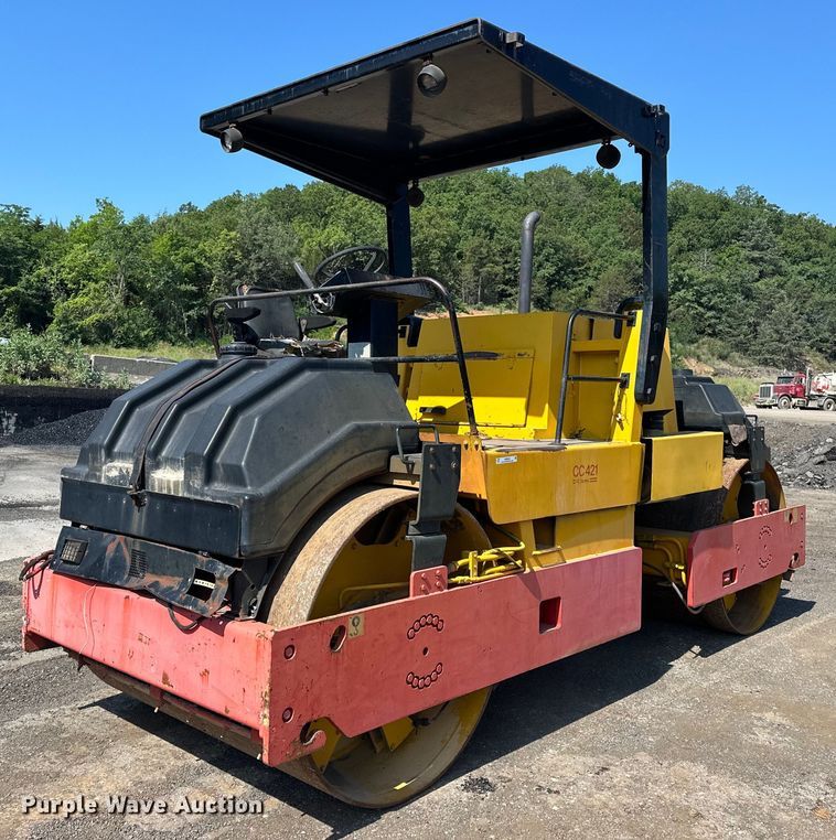 image for item NR9922 1993 Dynapac  CC421 double drum vibratory roller