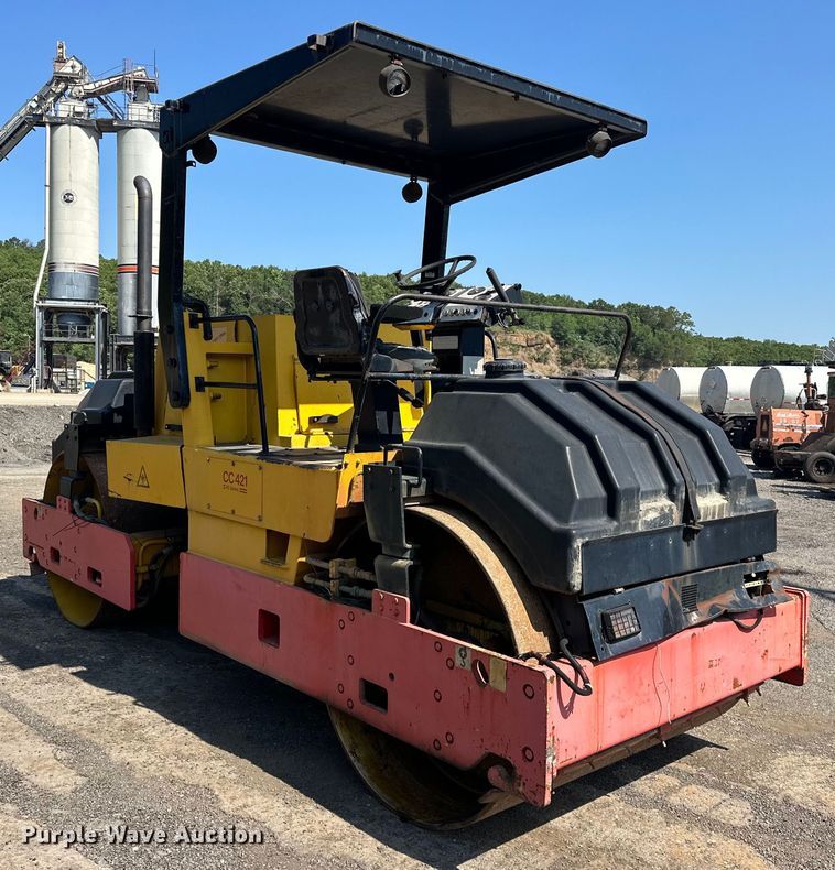 image for item NR9922 1993 Dynapac  CC421 double drum vibratory roller
