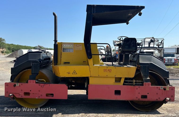 image for item NR9922 1993 Dynapac  CC421 double drum vibratory roller