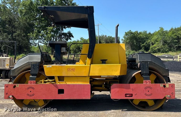 image for item NR9922 1993 Dynapac  CC421 double drum vibratory roller