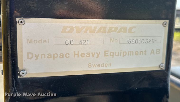 image for item NR9922 1993 Dynapac  CC421 double drum vibratory roller