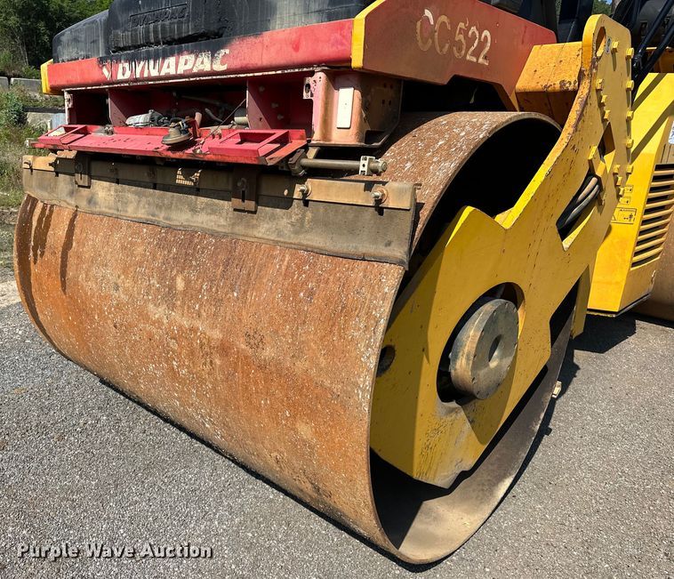 image for item NR9923 1999 Dynapac  CC522 double drum vibratory roller