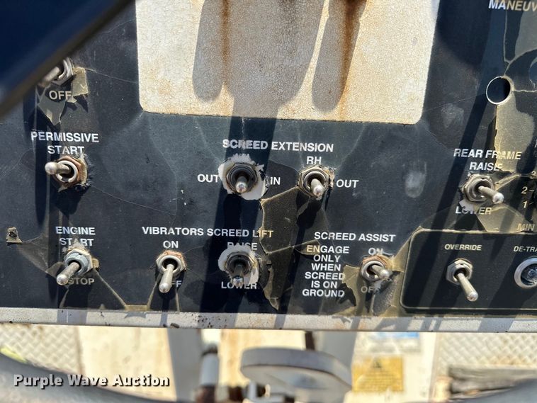 image for item NR9931 Cedarapids  CR361R paver