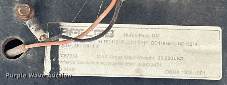 image for item NR9933 2006 Ingersoll Rand DD138 HFA double drum vibratory roller