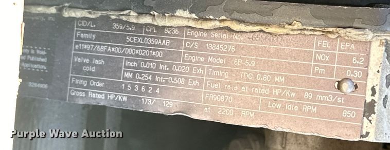 image for item NR9933 2006 Ingersoll Rand DD138 HFA double drum vibratory roller