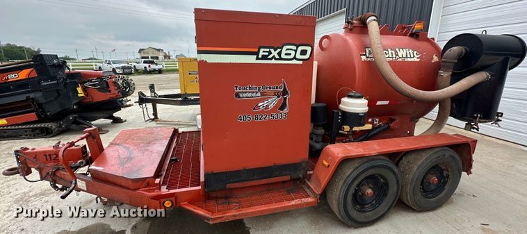 image for item NR9943 2007 Ditch Witch  FX60 vacuum excavator