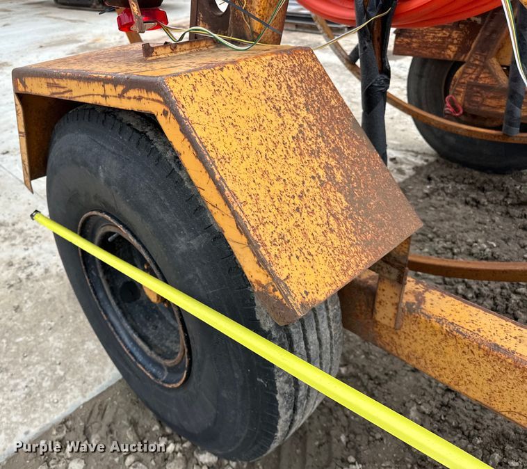 image for item NR9945 Wheeler Reeler  reel trailer