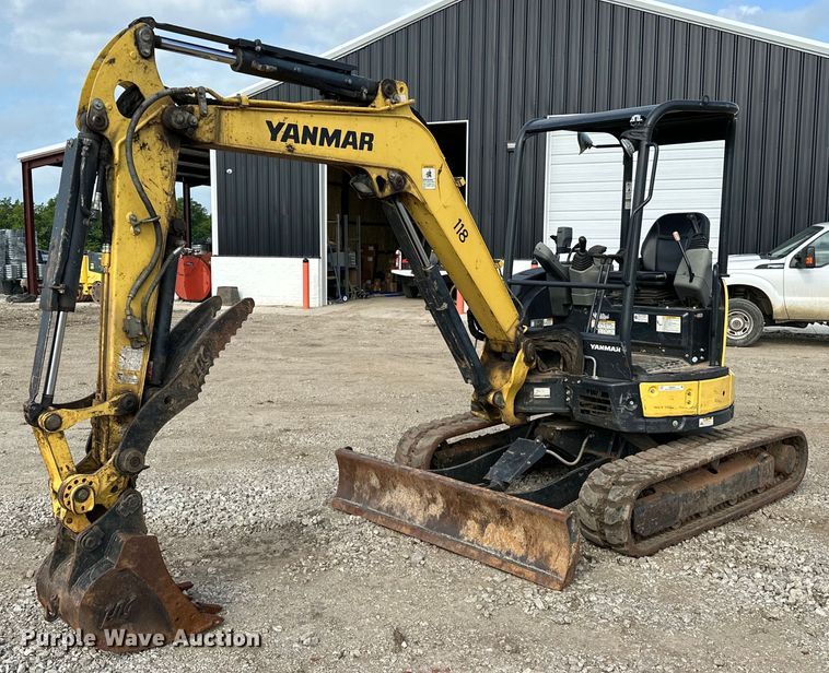 image for item NR9947 2018 Yanmar VIO35-6A mini excavator