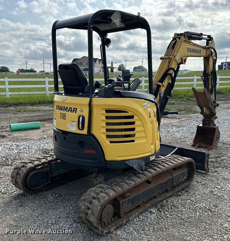 image for item NR9947 2018 Yanmar VIO35-6A mini excavator