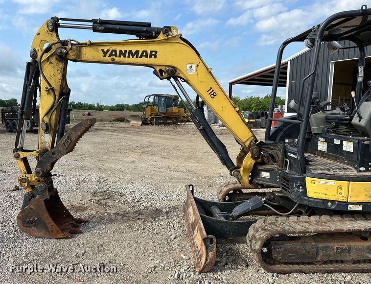 image for item NR9947 2018 Yanmar VIO35-6A mini excavator