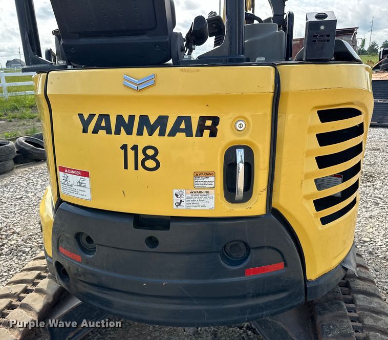 image for item NR9947 2018 Yanmar VIO35-6A mini excavator