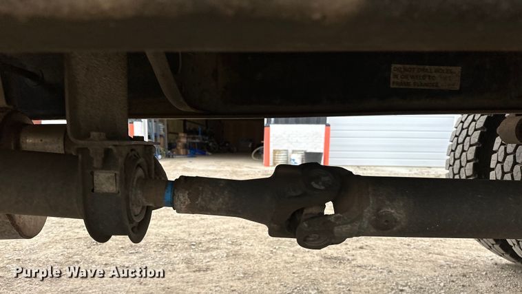 image for item NR9950 2007 International  4300 SBA flatbed truck