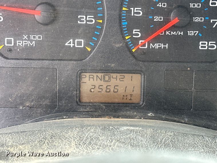 image for item NR9950 2007 International  4300 SBA flatbed truck