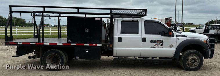 image for item NR9955 2016 Ford F550 Super Duty flatbed truck