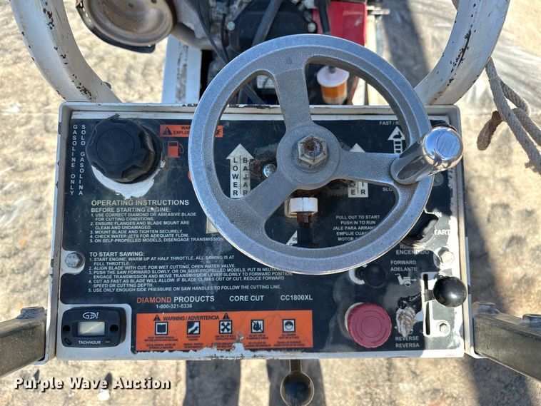 image for item NR9958 Core Cut CC1800 concrete saw