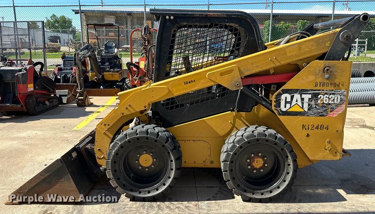 image for item NR9959 2018 Caterpillar  262D skid steer loader