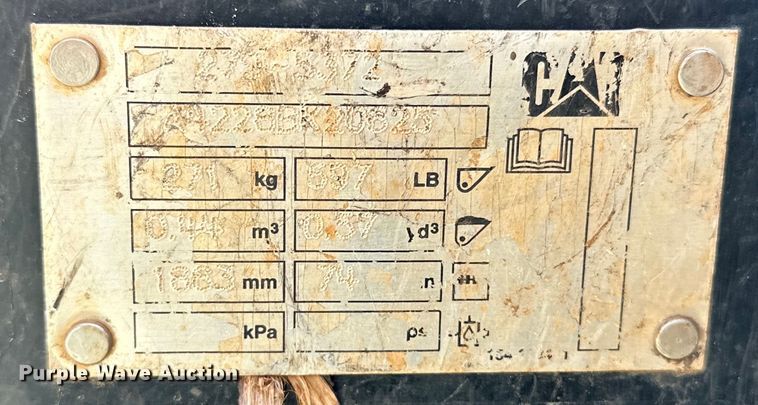 image for item NR9960 2018 Caterpillar  262D skid steer loader