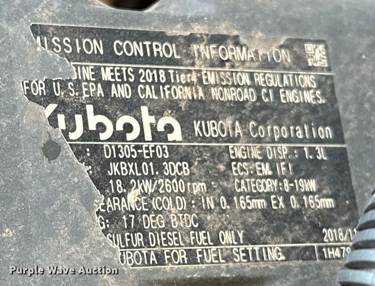 image for item NR9961 2019 Toro TX 1000 compact utility loader