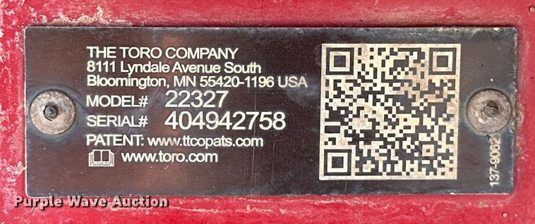 image for item NR9961 2019 Toro TX 1000 compact utility loader