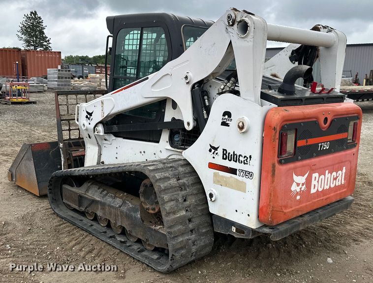 image for item NT9253 2016 Bobcat T750 tracked skid steer loader