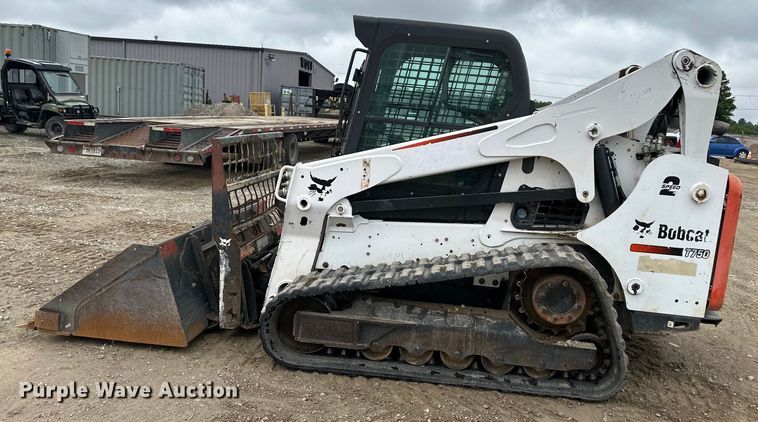 image for item NT9253 2016 Bobcat T750 tracked skid steer loader