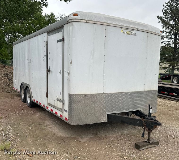 image for item NT9268 2014 Doolittle  enclosed cargo trailer