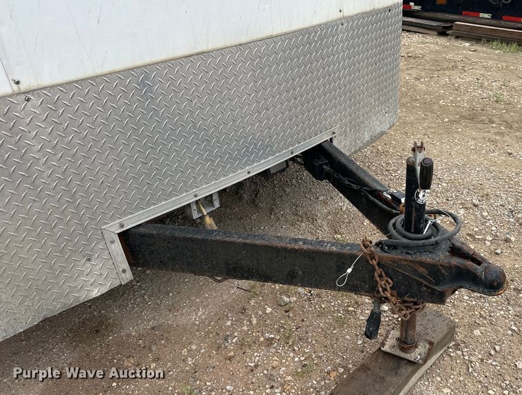 image for item NT9268 2014 Doolittle  enclosed cargo trailer