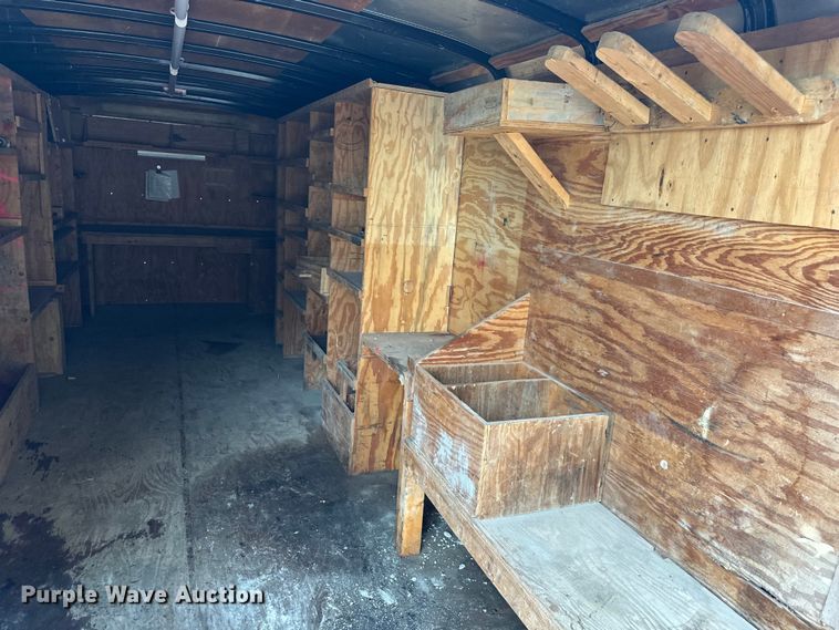 image for item NT9268 2014 Doolittle  enclosed cargo trailer