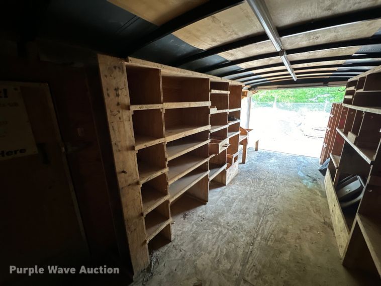 image for item NT9268 2014 Doolittle  enclosed cargo trailer