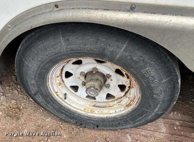 image for item NT9268 2014 Doolittle  enclosed cargo trailer