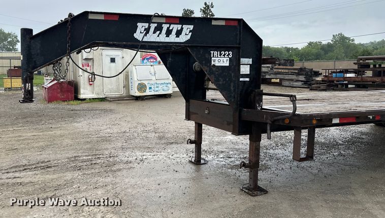 image for item NT9273 2007 Elite  equipment trailer