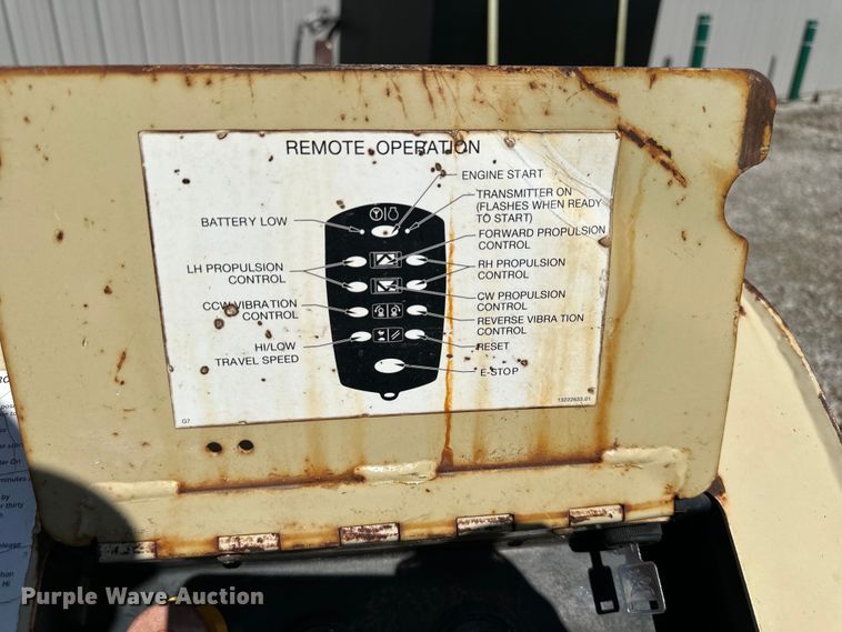 image for item NT9277 Ingersoll Rand  TC-13 trench compactor