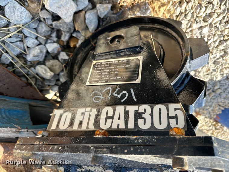 image for item NT9278 GIYI excavator compaction wheel