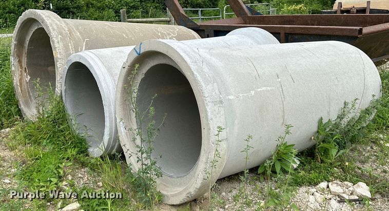 image for item NT9290 (3) concrete culverts