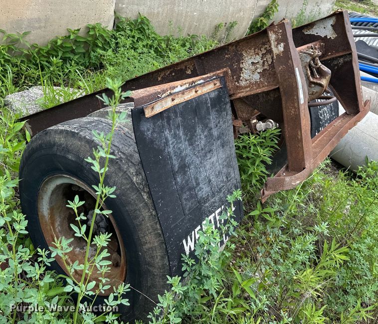 image for item NT9295 (3) semi trailer axles 