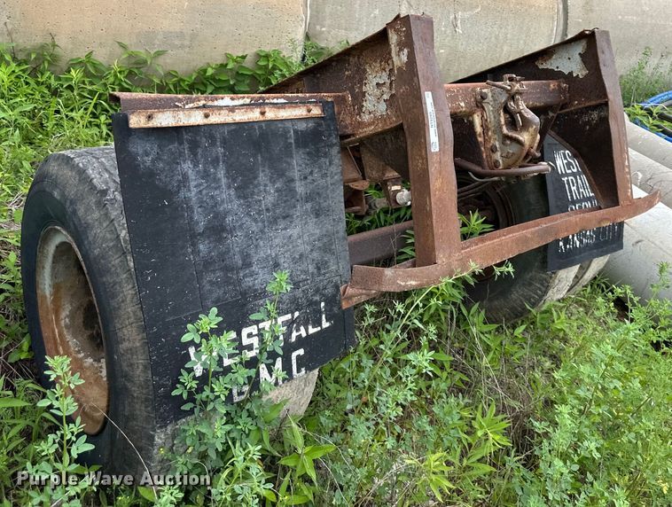 image for item NT9295 (3) semi trailer axles 