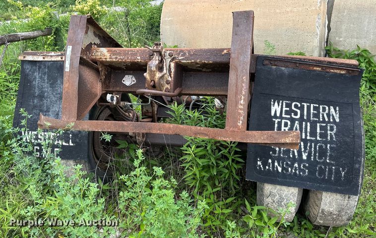 image for item NT9295 (3) semi trailer axles 