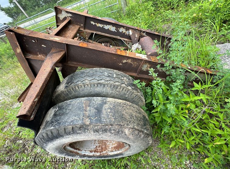 image for item NT9295 (3) semi trailer axles 