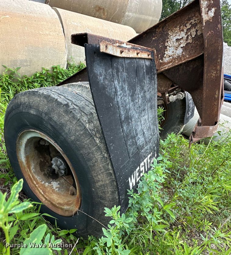 image for item NT9295 (3) semi trailer axles 