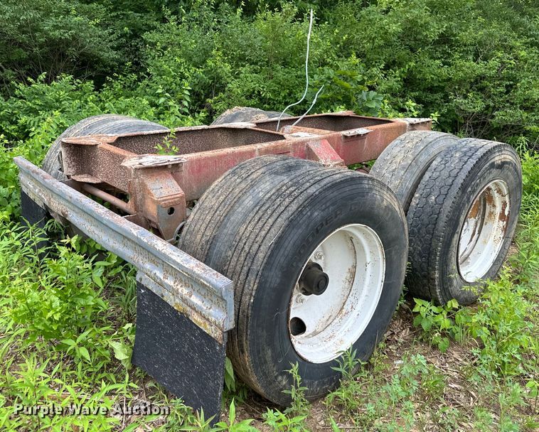 image for item NT9295 (3) semi trailer axles 