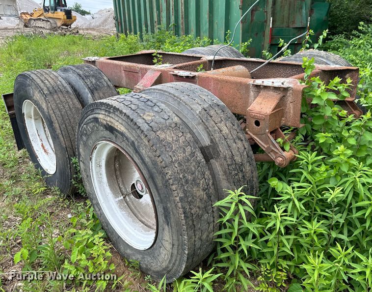 image for item NT9295 (3) semi trailer axles 