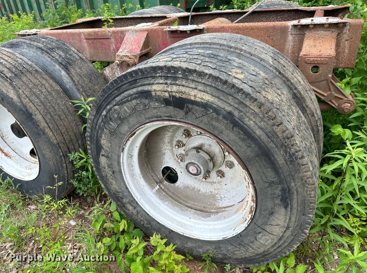 image for item NT9295 (3) semi trailer axles 