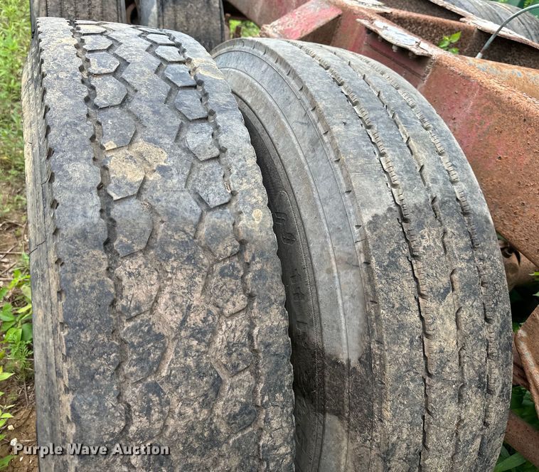 image for item NT9295 (3) semi trailer axles 