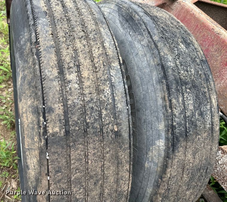 image for item NT9295 (3) semi trailer axles 