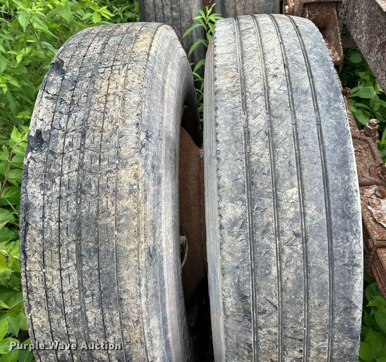 image for item NT9295 (3) semi trailer axles 